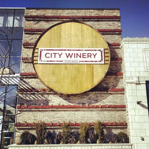 Playing piano at @citywinerychi tonight with @cotlife. Its perty in here