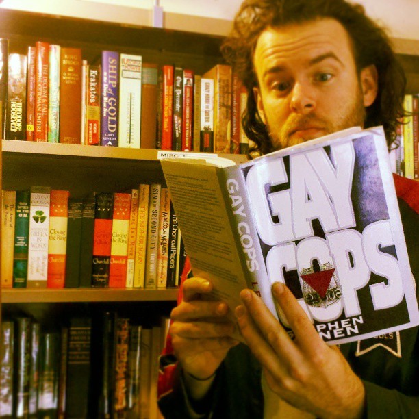 Hello, this is Mike. Sometimes he judges books by their covers.